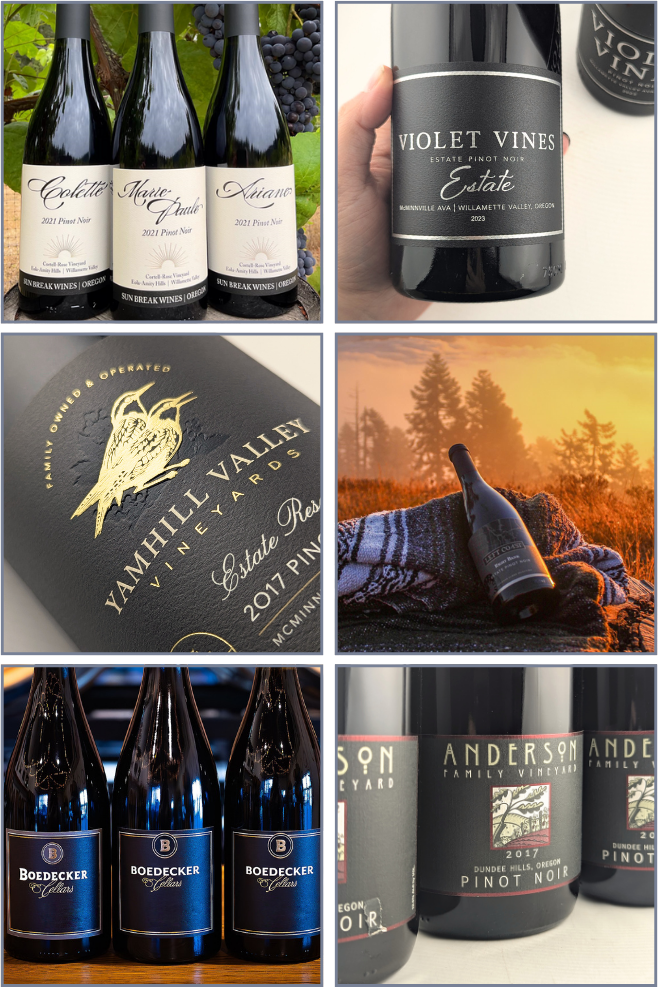 Discover Willamette Valley: Anderson Family Vineyard, Boedecker, Sun Break Wines, Left Coast Estate, and MORE